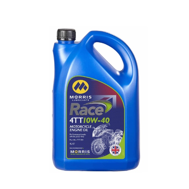 MORRIS Race 4 TT 10W-40 - 4 Stroke Motorcycle Engine Oil